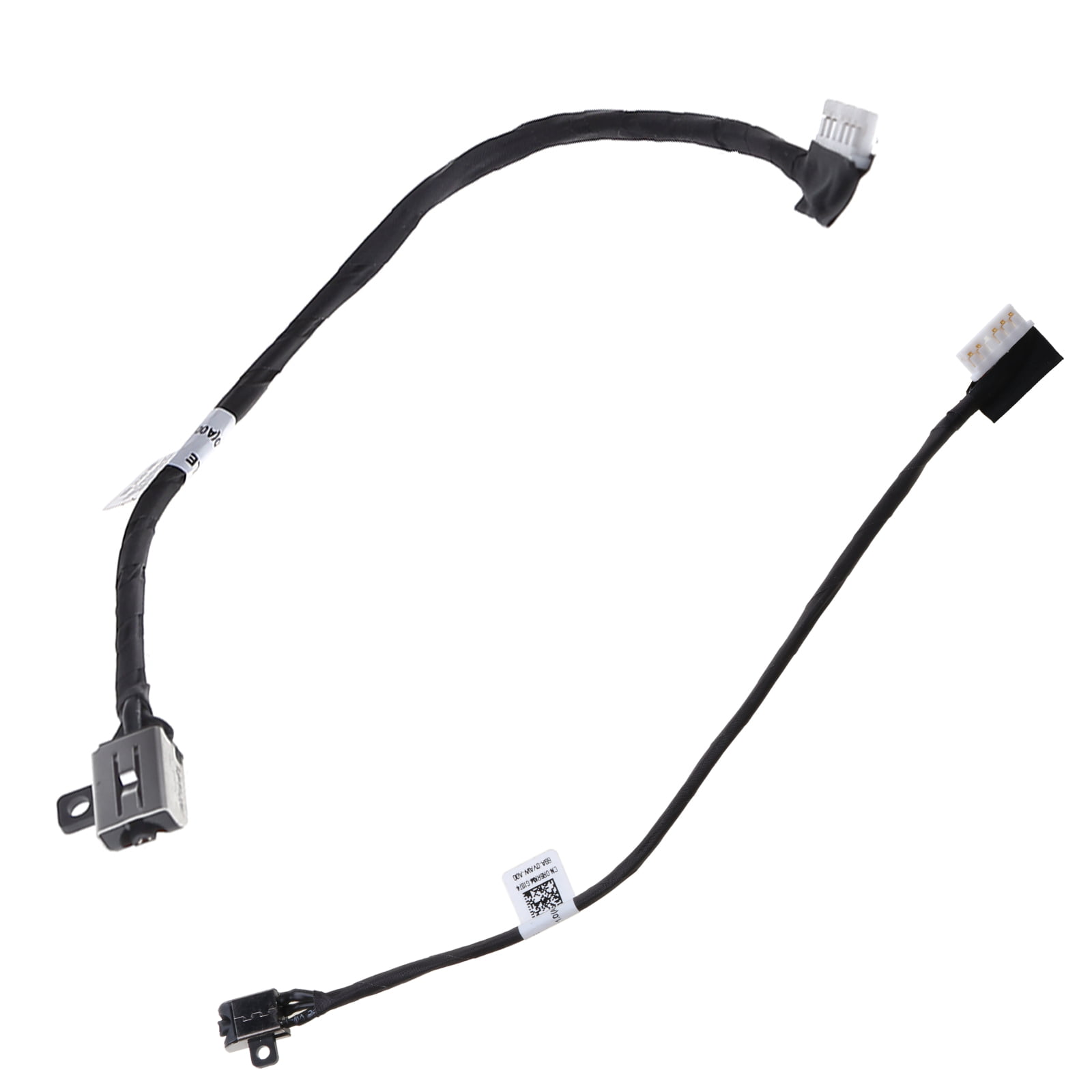 Laptop AC DC Power Jack Plug in Charging Port Socket Connector with Wire Cable Harness for Dell Inspiron 450.07R03.0001 450.07R03.0013 450.07R03.0021 13-i5368-4071GRY i5368-0502GRY 