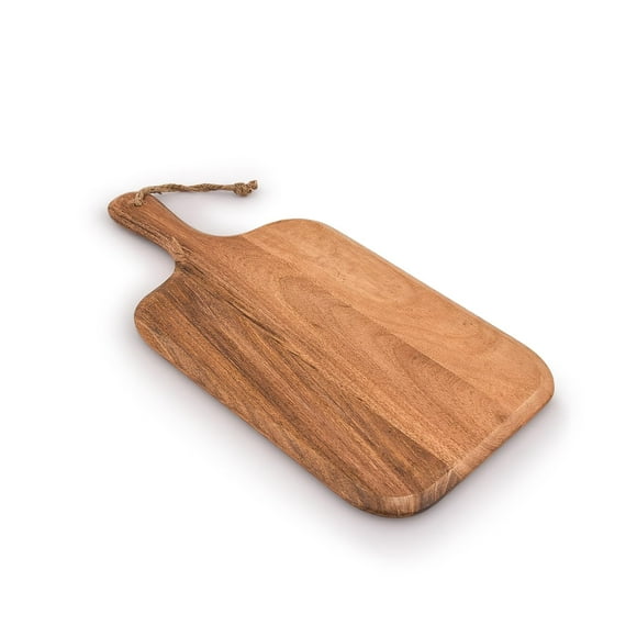 Tabla de cortar de madera de acacia Samhita para carne, queso y pan