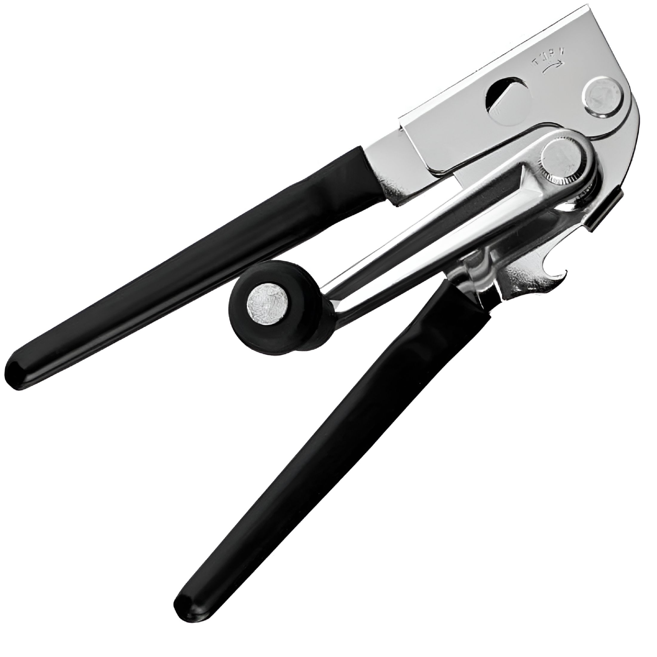 EXLEAF 2026 New Commercial Easy Crank Can Opener Heavy Duty with Ergonomic Design,For Kitchen,Cooking,Home Black