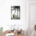 thumbnail image 3 of Elephant Stock Surfboard Pop Wall Art - Vertical Canvas Wall Art - Living Room Wall Decor - Hobbies And Lifestyle Canvas - Gray And Black Decor - 16" x 24", 3 of 8