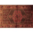 thumbnail image 1 of Ahgly Company Indoor Rectangle Persian Brown Traditional Area Rugs, 2' x 5', 1 of 4