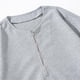 thumbnail image 3 of pstuiky manga larga para hombre, Camisetas casuales de moda para hombre con cremallera, color liso, manga larga y cuello redondo top de hombre s, 3 of 4