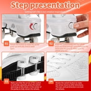 2-in-1 Roller Skate Shoes & Sneakers,LED Roller Shoes,Shoes with Wheels for Women,Light Up Roller Skates Suitable for Outdoor Fun & Sports Skating
