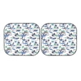 thumbnail image 7 of Balery 2 Piece Hawaii Palms Car Windshield Sun Shade|Foldable Front Windshield Shade for Car Front Window for Most Sedans SUV Truck-Large, 7 of 7