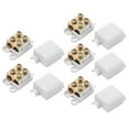 thumbnail image 4 of Quick Wiring Terminal Blocks, Brass Conductor 1 In 2 Out Splitter Wire Connector Flame Retardant  For Switch, 4 of 8