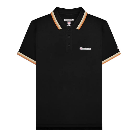 Lambretta Mens Triple Tipped Polo Shirt