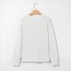 thumbnail image 4 of Blusas Tipo Suéter de Larga Informales con Cuello en V y Cuello de Gofre para Mujer M, 4 of 9