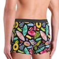 thumbnail image 4 of Men's Boxer Briefs, Summer beach decoration Soft Comfy Mens Underwear Boxer Briefs Breathable With Widen Waist, 4 of 7