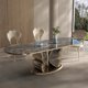 thumbnail image 5 of Italian Mobile Dining Table Free Shipping Waterproof Wood Lobby Entryway Dining Table Center Luxury Mesas De Jantar Furniture My Lux Decor Round, 5 of 14