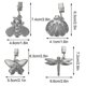 thumbnail image 2 of 2025 Tablecloth Weights Metal Table Clip Pendant 8Pcs Antique Butterfly Weights Clip compatible Outdoor Garden Party Picnic Camping Table_Special Gift, 2 of 4
