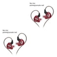 thumbnail image 3 of Injueey CCA CA2 Dynamic HIFI Bass Auriculares Auriculares One ForEar Auriculares Auriculares deportivos con cancelación de ruido Type5 NO5, 3 of 6