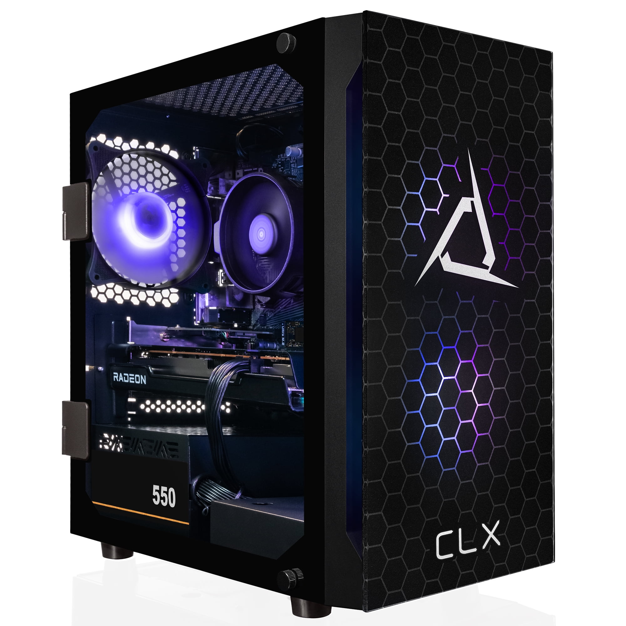 CLX Set Prebuilt Gaming PC Desktop - Ryzen 5 5500, RTX 4060