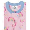 thumbnail image 2 of Gerber Baby & Toddler Neutral Microfleece Blanket Sleeper Pajamas, 4-Pack, 0/3 Months-5T, 2 of 13