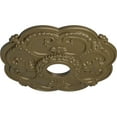 thumbnail image 3 of Ekena Millwork 18"OD x 3 1/2"ID x 1 1/2"P Rotherham Ceiling Medallion (Fits Canopies up to 3 1/2"), Hand-Painted Mississippi Mud, 3 of 6