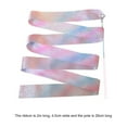 thumbnail image 2 of 2m Flashing Star Gym Ribbons Dance Ribbon Rhythmic Art Gymnastics Ballet Streamer Twirling Rod Rain, 2 of 5