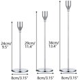 thumbnail image 4 of Candlestick Holders Taper Candle Holders, 3 Pcs Candle Stick Holders Set, Gold Candlestick Holders Set Table Decorative Modern Candle Holders for Tapered Candles, 4 of 7