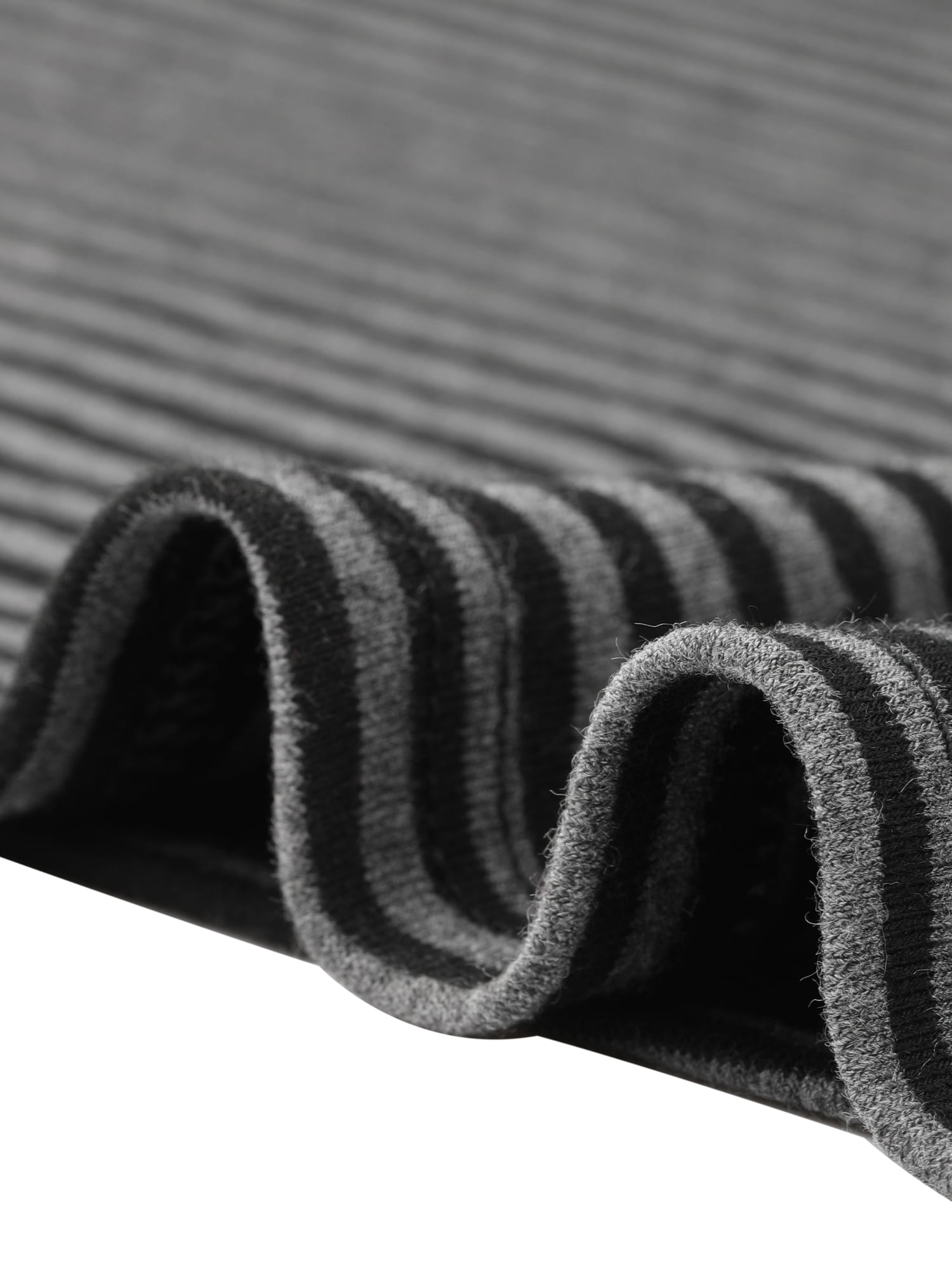 DARING DIVA Women's Striped Midi Summer Ribbed Casual Sleeveless Tank Dresses L Gray