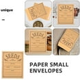 thumbnail image 7 of Masteelf 100pcs Small Envelopes Reusable Small Packets Envelope Self Sealing Storage Envelopes Small Paper Storage Envelopes For Collection, 7 of 7