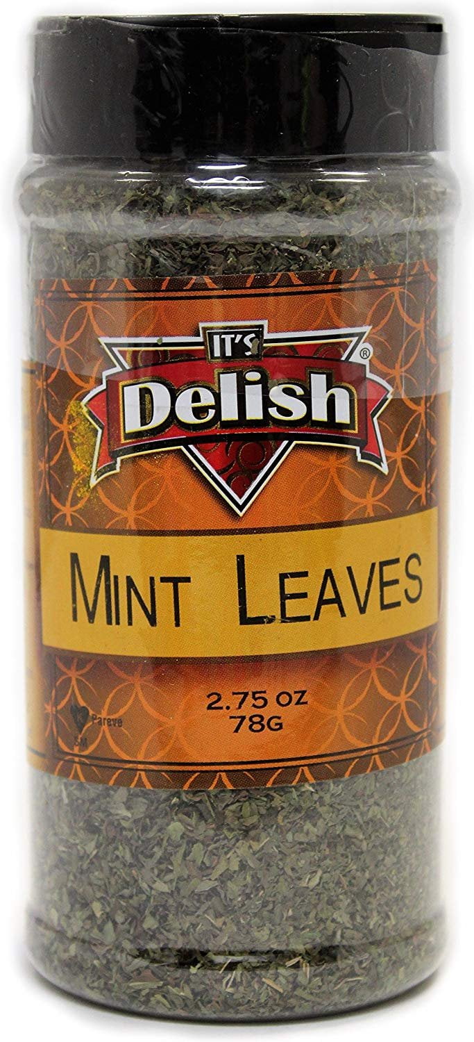 Dried Mint Leaves by Its Delish, Medium Jar