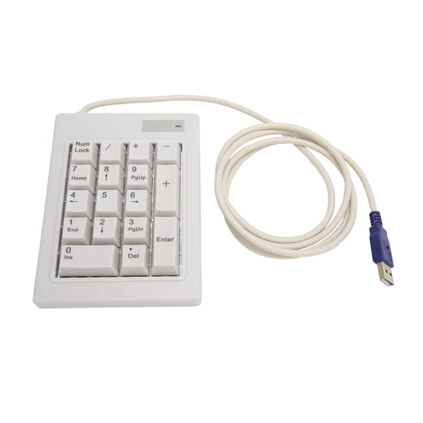 Teclado numérico mecánico NikouMX Teclado para juegos 17 teclas Portátil