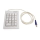 thumbnail image 3 of Mini teclado numérico, teclado numérico Teclado numérico mecánico de 17 teclas Teclado portátil Diseño aerodinámico, 3 of 8