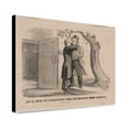 thumbnail image 1 of Canvas Print: Jeff. D Hung On A Sour Apple Tree Or Treason Made Odious, 1867, 1 of 3