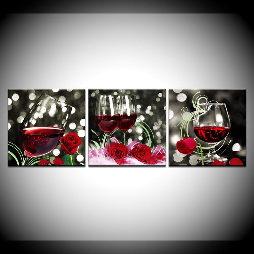 3pcs Unframed Modern Art Oil Painting Print Canvas Picture Home Wall Room Decor 3pcs Unframed Modern Art Oil Painting Print Canvas Picture Home Wall Room Decor