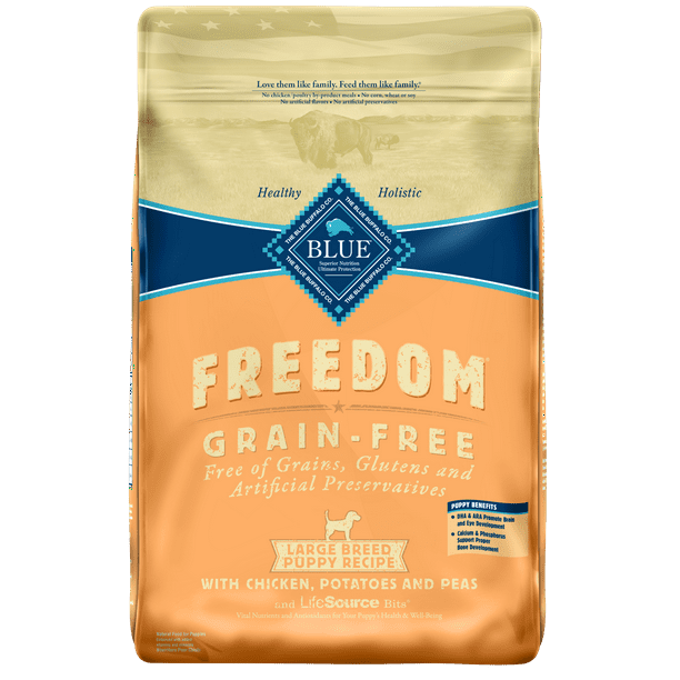 Blue Buffalo Freedom Grain Free Natural Puppy Large Breed Dry Dog Food