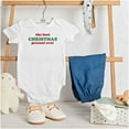 thumbnail image 4 of The Best Christmas Present Ever Romper Boys or Girls Infant Baby Brisco Brands 6M, 4 of 6