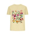 thumbnail image 1 of Blusas de Verano de las Mujeres Flor Impresa Cuello Redondo Manga Corta Superior, Verano Superior de las Mujeres, 1 of 8