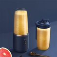 thumbnail image 4 of pitrice 400ml 6 Blades Juicer Shakes Blender USB Travel Mini Portable Blender Shakes Home Rechargeable Food Mixer Travel Blue, 4 of 8