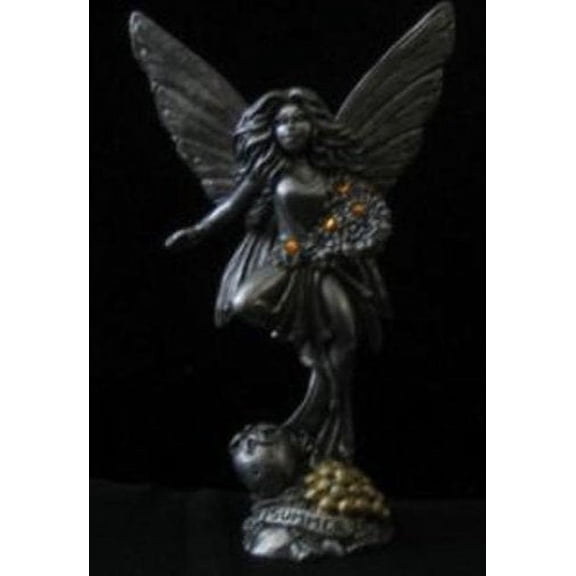 Summer Fairy Pewter Statue