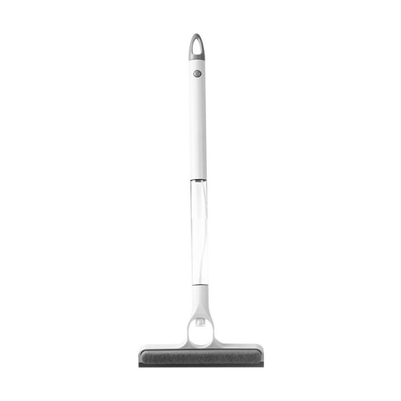 Multifunctional Household Glass And Mirror Cleaning Tool, Double Sided Brushed And Scraped Design, Built-In Spray Bottle, Hidden Brush And Scraped Head, Easy Disassembly And