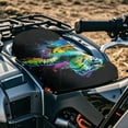 thumbnail image 3 of Uorisanigo Inked Turtle ATV Seat Cover Waterproof Non-Slip Universal Four Wheeler Seat Cover Elastic ATV Back Seats Powersports Cushion Covers Breathable Padded Protection, 3 of 7