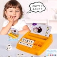 thumbnail image 3 of 2 En 1 Letra Coincidente Número De Juego Matemáticas Conteo Alphabet Word Spelling Objeto Reconocimiento Preescolar Aprendizaje Educativo Regalo De Cumpleaños Para Niños Niños, 3 of 7