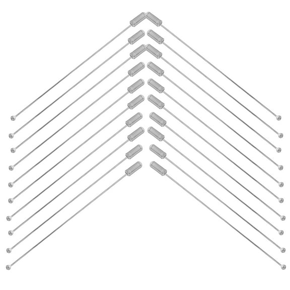 AURARMLET 20Pcs Copper Alloy Pins Metal Boutonniere Pins for Office, Travel, Wedding, and Daily Use