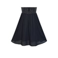 thumbnail image 6 of Women Sleeveless Sequin Sexy Chiffon Black Party Dress XL Years, 6 of 7