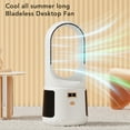 thumbnail image 3 of Ventilador de Escritorio Sin Aspas, Ventilador de Mesa USB Silencioso Portátil de 6 Velocidadas, Temporal de Luz Lideró con para Oficina, Hogar y Exteriores, 3 of 7