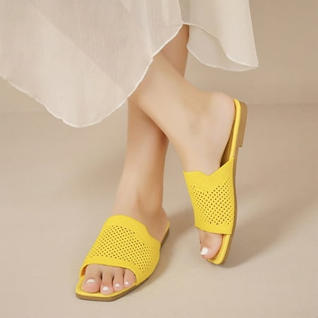 

Vedolay Summer Babouche Slides for Women Soft Comfy NHouse Shoes Non-Slip for Indoor and Outdoor Black 9