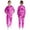 Hot Pink, variant on iixpin Boys Girls 2Pcs Dance Outfits Sequin Jacket with Pants Set Hip Hop Jazz Dance Birthday Party Costume Red 6