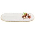 thumbnail image 2 of 18" Mouth Blown Oval Edge Gold Leaf Platter, 2 of 2