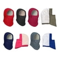 thumbnail image 4 of Chapeaux Coupe-Vent Capot Ski Réglable Couvre-Strap Bonnets Moto par Temps Froid Randonnée Vélo Équitation Coupe-Vent, 4 of 6