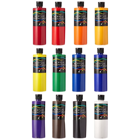 Set de pinturas CHROMA Acrylic Essential, 12 colores, 568 ml