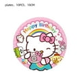 thumbnail image 4 of Hello Kitty decoración de fiesta pegatina bonita cubierta de carrito guitarra pegatina para monopatín piel de ordenador portátil globos de Anime juguetes para niñas, 4 of 4