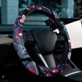 thumbnail image 6 of LOVE 14.5 Inch Printing PVC Leather Auto Accessories Steering Wheel Covers, Car Wheel Cover, Car Wheel Covers, 6 of 6