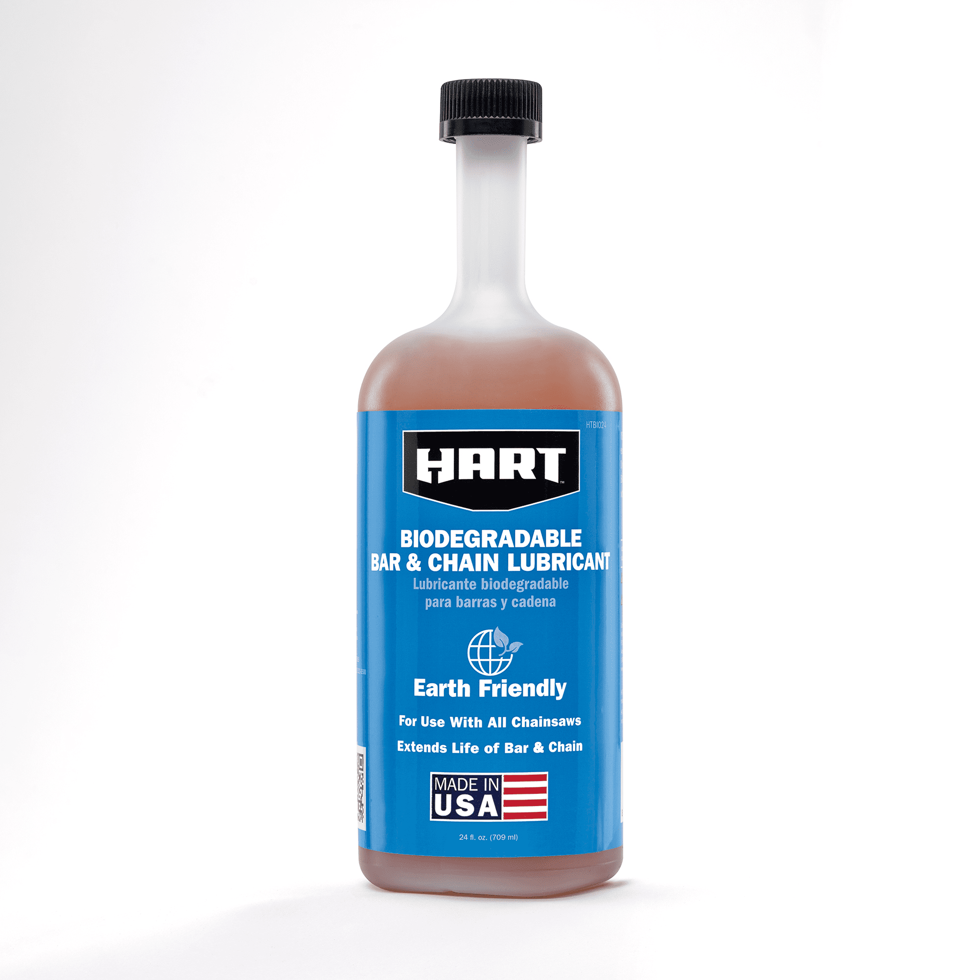 HART 24 oz Premium Biodegradable Chainsaws Bar & Chain Oil for Chainsaws, HTBI024