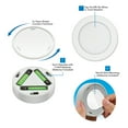 thumbnail image 5 of Great Value Wireless Frosted LED Puck Lights - 2 Pack, 5 of 7