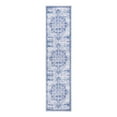 thumbnail image 6 of Unique Loom Renaissance Collection Area Rug - Roma (2' x 8' Runner Gray Blue/Ivory), 6 of 7