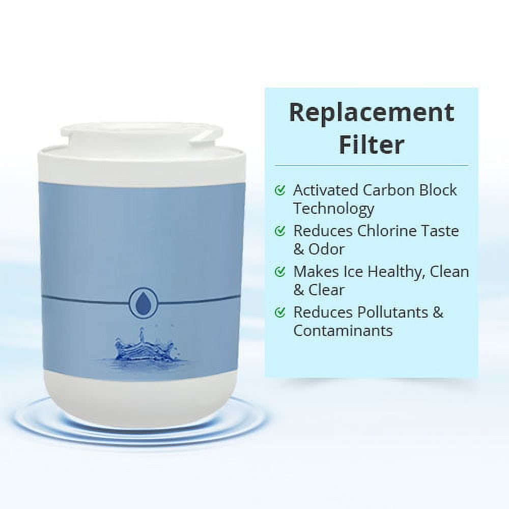 Replacement Water Filter Cartridge for GE Refrigerator Models