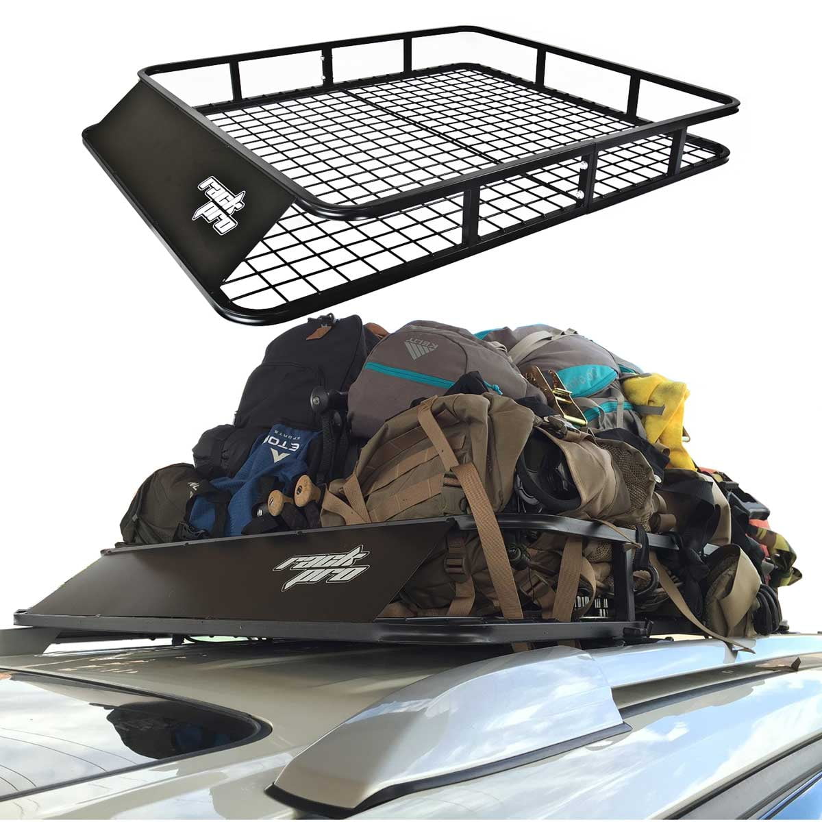 car travel luggage rack